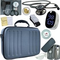 Kit Enfermagem Aparelho De Pressao Estetoscopio Duplo Bic COMPLETO Kit Enfermagem Aparelho De Pressao Estetoscopio Duplo Bic COMPLETO