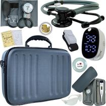 Kit Enfermagem Aparelho De Pressao Estetoscopio Duplo Bic COMPLETO Kit Enfermagem Aparelho De Pressao Estetoscopio Duplo Bic COMPLETO