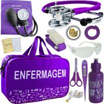 Kit Enfermagem Aparelho De Pressão Pamed Completo