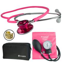 Kit Enfermagem Aparelho Pressao Esteto Duplo Pamed Premium
