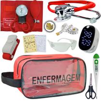 Kit Enfermagem Aparelho Pressão Esteto Frete Grátis Promocao