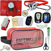 Kit Enfermagem Aparelho Pressão Esteto Frete Grátis Promocao