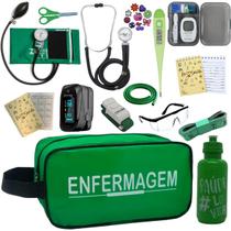 Kit Enfermagem Aparelho Pressão Esteto Necessaire Completa
