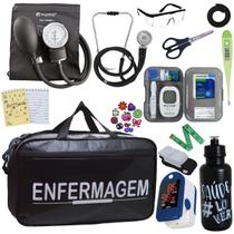 Kit Enfermagem Aparelho Pressao Manual Estetoscopio Multi Completo Incoterm Kit Enfermagem Aparelho Pressao Manual Estetoscopio Multi Completo Incoterm