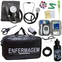 Kit Enfermagem Aparelho Pressao Medidor Glicose Esteto Multi Incoterm Kit Enfermagem Aparelho Pressao Medidor Glicose Esteto Multi Incoterm
