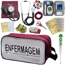 Kit Enfermagem Completo Top + Medidor Glicose