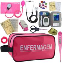 Kit Enfermagem Completo Top + Medidor Glicose - PREMIUM, P.A. Med, INCOTERM