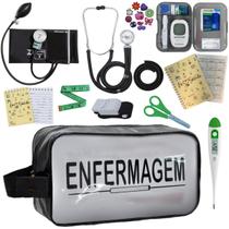 Kit Enfermagem Completo Top + Medidor Glicose