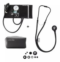 Kit Enfermagem Esfigmo + Esteto Rappaport Duplo + Estojo