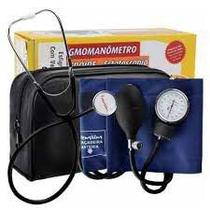 Kit Enfermagem Esfigmomanômetro + Estetoscópio Completo