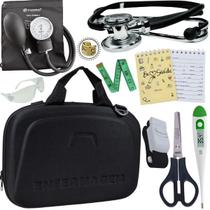 Kit Enfermagem Estagio Super Luxo Maleta Incoterm