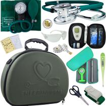 Kit Enfermagem Maleta Exclusiva Top Super Luxo Completa Full