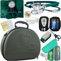 Kit Enfermagem Maleta Exclusiva Top Super Luxo Completa Full