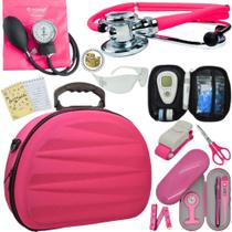Kit Enfermagem Maleta Exclusiva Top Super Luxo Completa Full