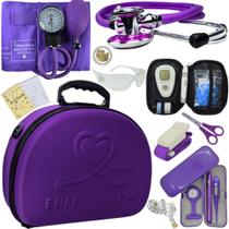 Kit Enfermagem Maleta Exclusiva Top Super Luxo Completa Full