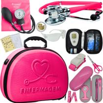 Kit Enfermagem Maleta Exclusiva Top Super Luxo Completa Full