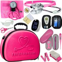 Kit Enfermagem Maleta Medica Super Luxo Completa