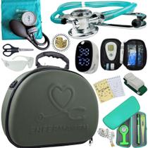 Kit Enfermagem Maleta Medica Super Luxo Completa Promocao