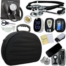Kit Enfermagem Maleta Medica Super Luxo Completa Promocao