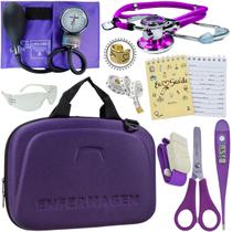 Kit Enfermagem Maleta Super Luxo Completa Exclusiva