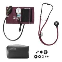 Kit Enfermagem Medicina Com Aparelho Pressão + Esteto Pamed