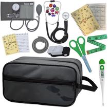 Kit Enfermagem Profissional Glicose Estagio Saude Completo