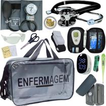 Kit Enfermagem Transparente Estagio Academico Completo