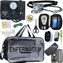 Kit Enfermagem Transparente Estagio Academico Completo