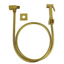 Kit Engate Flexível com Gatilho e Registro Dourado Kit Engate Flexível com Gatilho e Registro Dourado