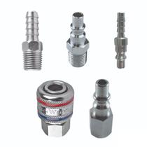 Kit Engate Rápido 1/4 Com Conexões Para Ar Espigões Pino