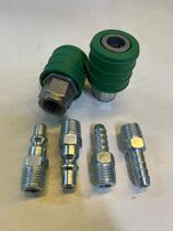 Kit engate rápido ar comprimido 1/4 pneumático compressor
