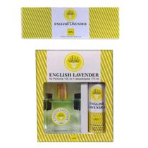 Kit English Lavender Deo Colônia 100ml + Desodorante e Estojo 3 Sabonetes de 80g Kit English Lavender Deo Colônia 100ml + Desodorante e Estojo 3 Sabonetes de 80g