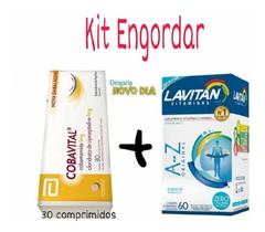 Kit Engordar Cobavital Lavitan 60 Comp Original