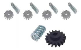 Kit Engrenagem Nylon Rosca S/fim P4 Espeto Giratorio