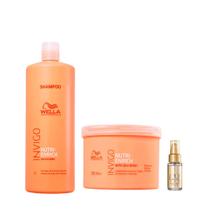 Kit Enrich Shampoo, Máscara e Oil reflections - Wella