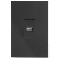 Kit Entrada Usb 2.A Vertical 4X2 Brs12323-4Gf Kit Entrada Usb 2.A Vertical 4X2 Brs12323-4Gf