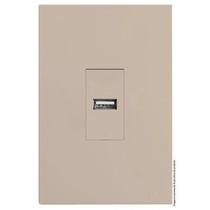 Kit Entrada Usb 2.A Vertical 4X2 Brs12329-3Ar