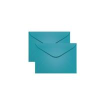 Kit Envelope Convite Azul Turqueza 72X108Mm Scrity 100Un
