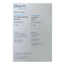 Kit Enxaguatorio Bucal + Creme Oral Basic - Bluem