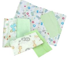 Kit Enxoval Bebe 4 Fronhas + 1 Travesseiro