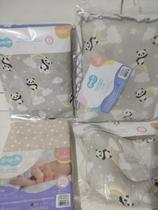 Kit enxoval bebe jogo de lençol americano e travesseiros
