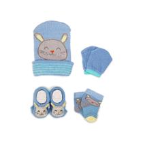 Kit Enxoval Bebe Toca Luva Sapatinho E Meia Recem Nascido Presente Maternidade Menino Duck Kit Enxoval Bebe Toca Luva Sapatinho E Meia Recem Nascido Presente Maternidade Menino Duck