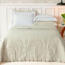 Kit Enxoval Completo 6 Peças Queen Bordado Versátile Duo Hipercal 180 Fios Juma