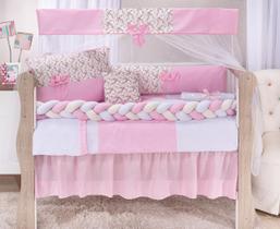 Kit Enxoval Completo Berço Americano Estampado Luxo