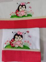 Kit enxoval para bebê 1 fralda e 1 pano de boca duplo