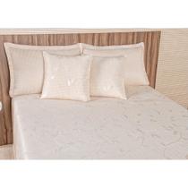 Kit Enxoval Queen Madri Palha Valle Enxovais 7 peças