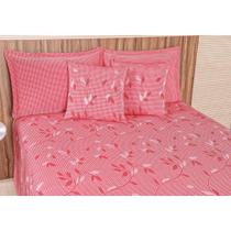 Kit Enxoval Queen Madri Vermelho Valle Enxovais 7 peças