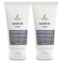 Kit Epidrat Calm Mantecorp 2x Hidratante Facial 40g