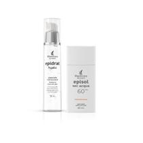 Kit Epidrat Hyalu + Episol Sec Acqua sem cor FPS60