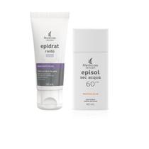 Kit Epidrat Rosto Acqua + Episol Sec Acqua sem cor FPS60 Kit Epidrat Rosto Acqua + Episol Sec Acqua sem cor FPS60